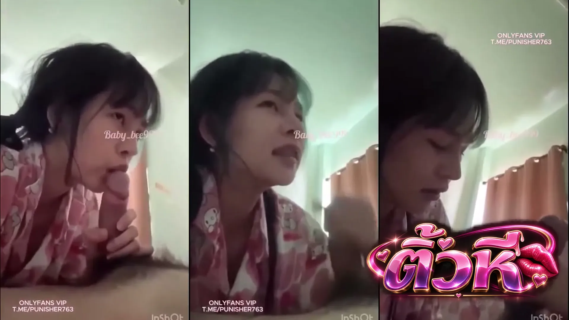 คลิปโป๊ Baby_bee999 เงี่ยนจัดตื่นเช้าจับควยอมก่อนเย็ดทันที